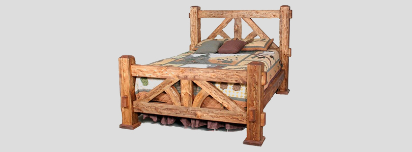 Одноярусные кровати под старину